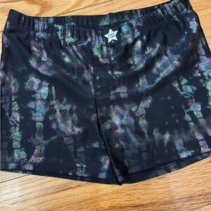 Pixie Lane Vibrant Black Kids Tumble Shorts